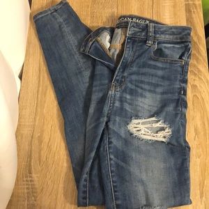 AE high waisted jeggings